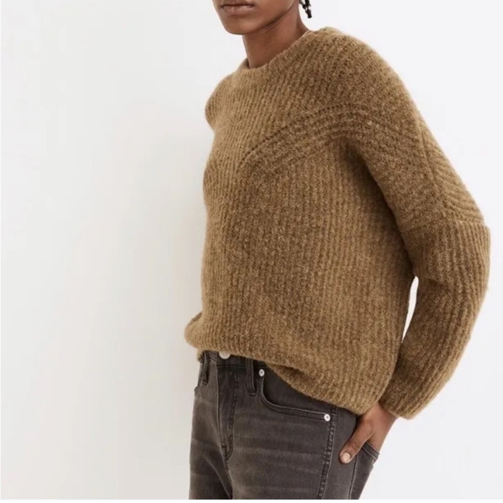 Madewell women’s ribbed wool blend sweater